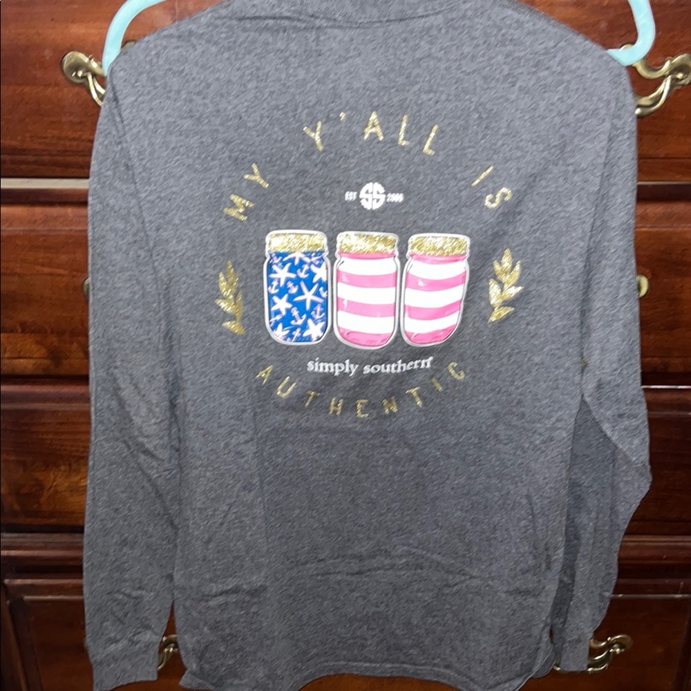 Simply Southern Gray Sweater